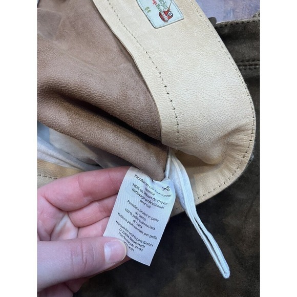 The Wildschutz Traditional Authentic Suede Leather Lederhose Trouser Pant Sz 54 - Picture 8 of 12